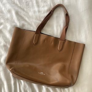 Coach | Large Derby Saddle Brown Leather Tote Bag F59818